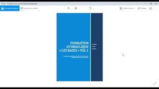 Formation hydraulique quotles basesquot Vol 1  20 cours  vidéos [upl. by Ximenez]