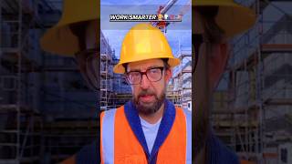 Part 72  work smarter 👷💡💯 workers construction work smart job viralvideo shorts [upl. by Aynekal175]