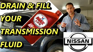 Drain and Fill Automatic Transmission Fluid Nissan Frontier [upl. by Frieda]