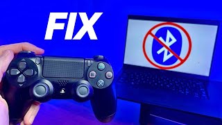 PS4 Controller Wont Connect on PC Fix Bluetooth PAIRING Error [upl. by Aiksas65]