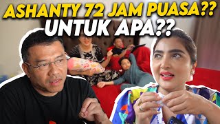 KESERUAN ASHANTY PERTAMA KALI JALANKAN PUASA 72 JAM ANANG DEGDEGKAN [upl. by Adroj]