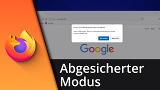 Firefox abgesicherter Modus starten  beenden ✅ Tutorial [upl. by Giffie]