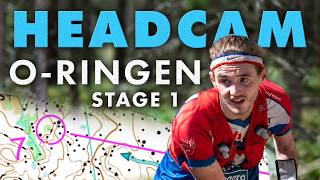 ORINGEN 2024 STAGE 1 ⎸ Headcam Orienteering M21 Elite [upl. by Arrec246]