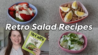 1980s SALAD IDEAS 🥗 Salads to try this Summer [upl. by Eachern]