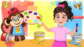 Color Songs for Kids  Preschool Songs for Children [upl. by Apur]