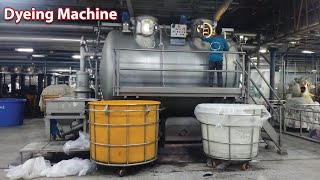 Fabric Dyeing Process in Dyeing Machine  Fabric Dyeing Machine  Textile Dyeing [upl. by Tremml626]