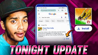 TONIGHT UPDATE  FREE FIRE INDIA 2 GOOD NEWS 🇮🇳 [upl. by Leontina]