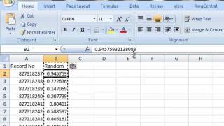 How to Create a Random Sample in Excel in 3 minutes [upl. by Monah]