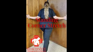 Standing Corner Stretch [upl. by Conlan]