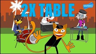 2x TABLE SONG MATHLETICS [upl. by Melinda]