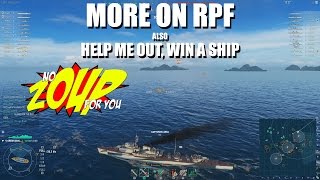 World of Warships  RPF Should not be in the Game  help me out and win a ship [upl. by Nollid]