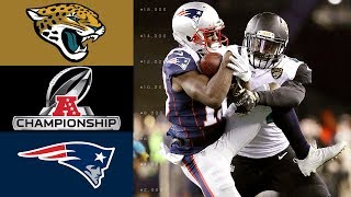 Jaguars vs Patriots  NFL AFC Championship Game Highlights [upl. by Nolaf]