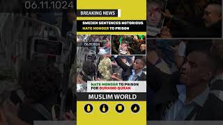 Sweden sentences notorious hate monger to prison news shorts breakingnews [upl. by Nawat]