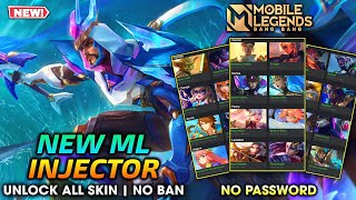 LATEST ML INJECTOR NO BAN 2024  UNLOCK ALL SKIN ML  NBS REBORN  NEW PATCH [upl. by Tifanie]