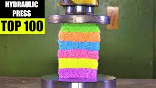 Top 100 Best Hydraulic Press Moments  Satisfying Crushing Compilation [upl. by Helbona]