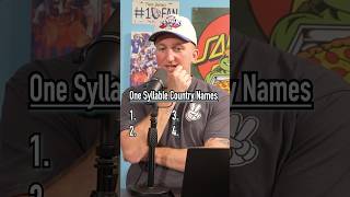 Name The 4 Countries With One Syllable Can You Do It shorts country world guessinggame trivia [upl. by Halyhs]