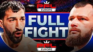 Welterweight QuarterFinal  Florim Zendeli v Tomasz Łangowski  Full Fight  PFL Europe 1 2024 [upl. by Doti]