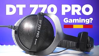 🎧 BEYERDYNAMIC DT770 PRO review 🚀 Auriculares para TODO GAMING y EDICIÓN VS DT990 PRO [upl. by Stubbs]