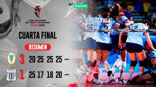 CUARTA FINAL REGATAS LIMA 🆚 ALIANZA LIMA 31  RESUMEN  LNVF 🏆👋🏐 [upl. by Buffum871]