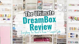 The Ultimate DreamBox Craft Storage Review  Coupon Code by Create Room 2021 [upl. by Sana778]