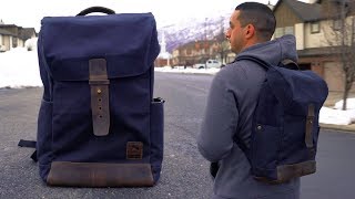 NutSac Bags RuckSac  Daily Commuter and Light Travel Backpack [upl. by Brockie]