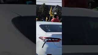 Khalistanis enter Hindu temple premises beat Hindu devotees in Brampton Canada [upl. by Ertsevlis469]