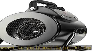 iPower Electric Heater Fan for Greenhouse Grow Tent Workplace Overheat Protection Fast Heating [upl. by Vaden]