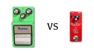 83 Ibanez TS9 vs Keeley Red Dirt [upl. by Adleme]