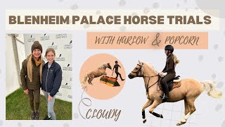 BLENHEIM PALACE HORSE TRIALS WITH HARLOW amp POPCORN [upl. by Ettennaej123]