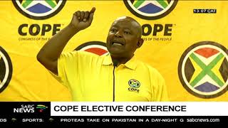 Mosiuoa Lekota addresses COPEs Elective Conference [upl. by Arramat348]