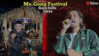 Megong Festival Garo Hills 2024  Gajendra Verma Live Show  At Jengjal Baljek Airport [upl. by Ellehcem141]