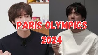 latest news BTS Jin Ready to Light up the 2024 Paris Olympics as a Torchbearer [upl. by Siloam]