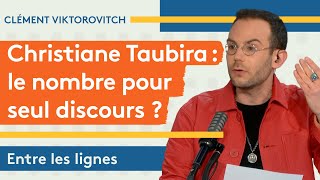 Clément Viktorovitch  Christiane Taubira le nombre pour seul discours [upl. by Blainey786]