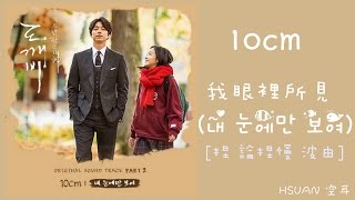 空耳 10cm  我眼裡所見내 눈에만 보여孤單又燦爛的神鬼怪 OST [upl. by Lu]