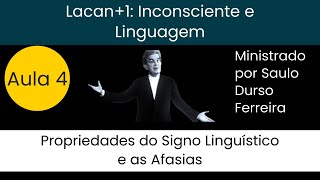 Lacan Propriedades do Signo Linguístico e as Afasias [upl. by Eniamurt]