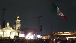 Interpol  Slow Hands  En el zócalo de la CDMX [upl. by Ydnew]