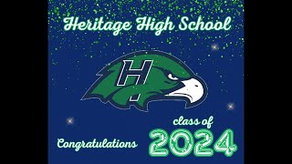 Heritage High School Class of 2024 Graduation Ceremony [upl. by Wiencke]