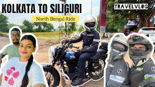 Kolkata to Siliguri  North Bengal  Bike trip 2024  Bengali vlog  Ep  1 [upl. by Lexy]