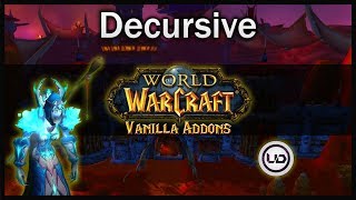 UD  Decursive addon vanilla wow [upl. by Cherye]