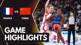 FRANCEW VS CHINAW｜2024 Paris Olympic Preparation Game  Full Highlights  July 212024 [upl. by Leugim536]