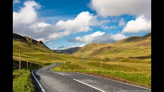 Wales  Driving  The Black Mountain Pass to Lampeter via Pumsaint [upl. by Irtimd]