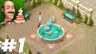 Gardenscapes  Gameplay Walkthrough Part 1iOS Android [upl. by Lamdin]