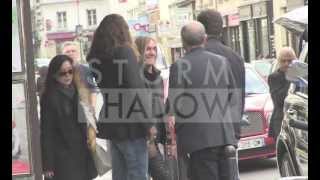 Punk king Iggy Pop in Paris with girlfriend [upl. by Oirramed295]