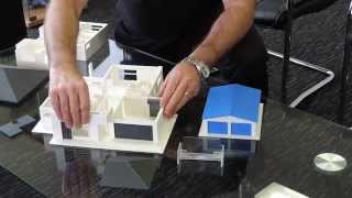 3D Printed model house [upl. by Ama126]