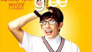 GLEE  Dancing with Myself Artie solo with LYRICS [upl. by Justen]