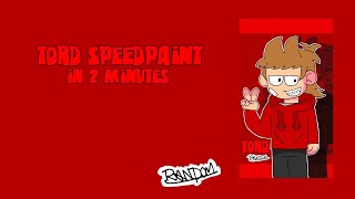 Tord Speedpaint in 2 minutes  ElRandomGMD [upl. by Nwahs718]