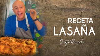 Receta de lasaña l Jorge Rausch [upl. by Nirtiak383]