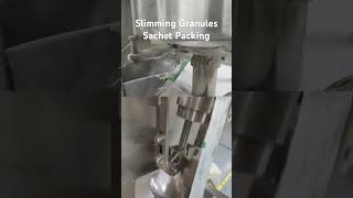 Slimming Granules Sachet Packing Machine 5g20g China Factory wwwchinashrinkmachinecom [upl. by Cruce]