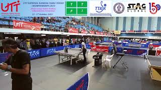 UTT NATIONAL RANKING TABLE TENNIS CHAMPIONSHIPS 2023DAY4 TABLE 1 [upl. by Arikaahs684]