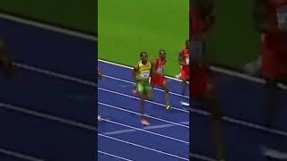 958  Usain Bolt ⚡ becomes fastest man alive at 09 Worlds shorts [upl. by Risteau913]